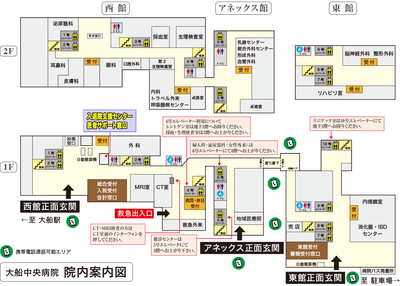 中央 病院 大船 医療機関の一覧（鎌倉市）