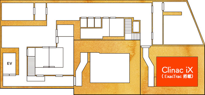 フロアーマップ Clinac iX